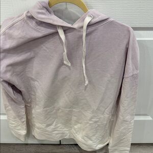 Alala Purple and White Ombre Hoodie